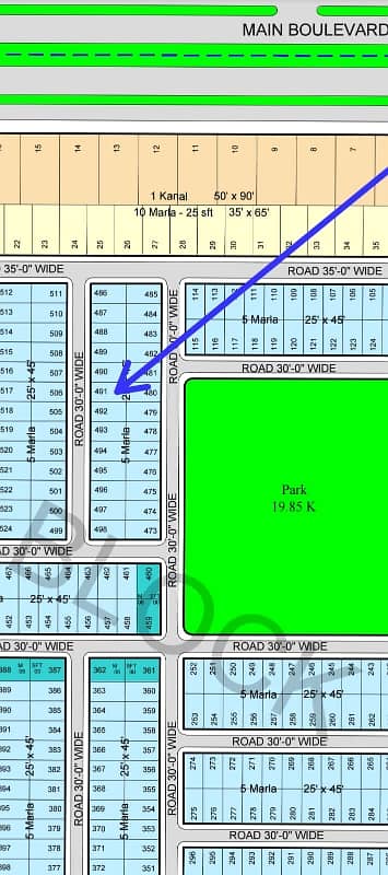 5 Marla Residencial plot available for sale in Haider Block Plot No. 491