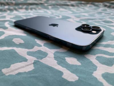 Total Genuine iPhone 12 Pro Max 128gb Blue NON PTA E-Sim Time Availabl