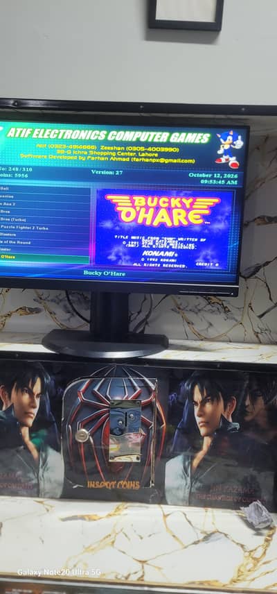 arcade takken 3 game for sale like new condition