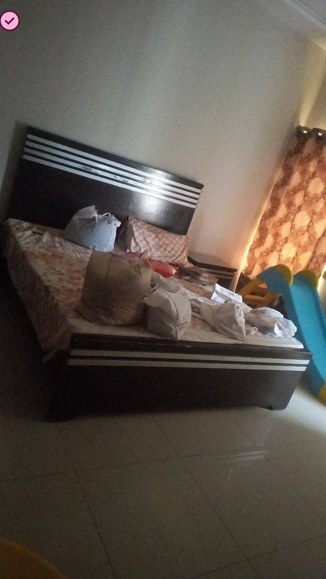 wooden bed set 2
