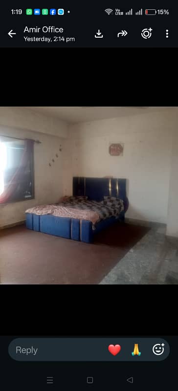 Single room with washroom and kitchen