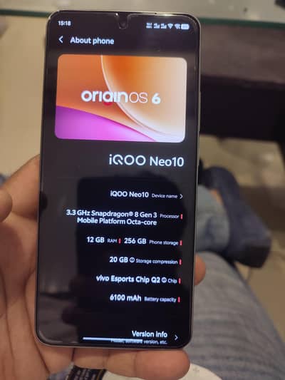 Vivo iQOO Neo10 Official PTA approved