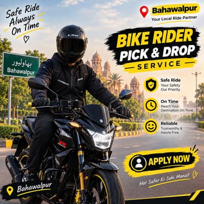 Bike Rider of n bahawalpur