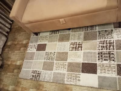modern grey rug