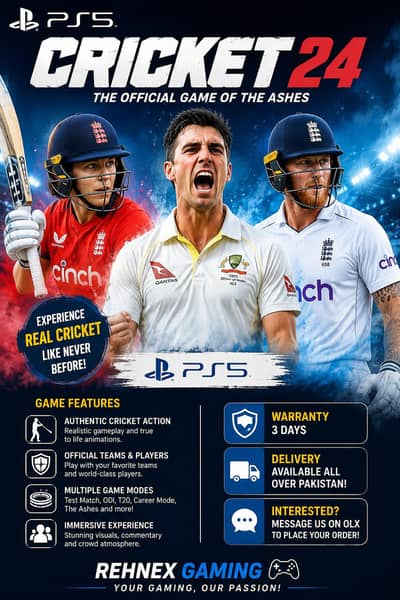 Cricket 24 PS5 DISC--PlayStation 5 Game