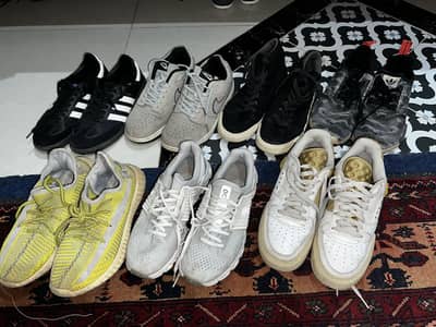 Thrift shoes Nike , adidas , samba , yeezy , ON