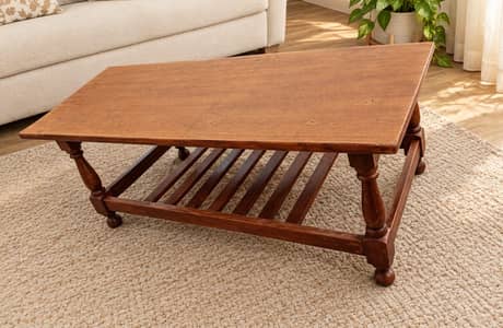 Pure Wooden center table