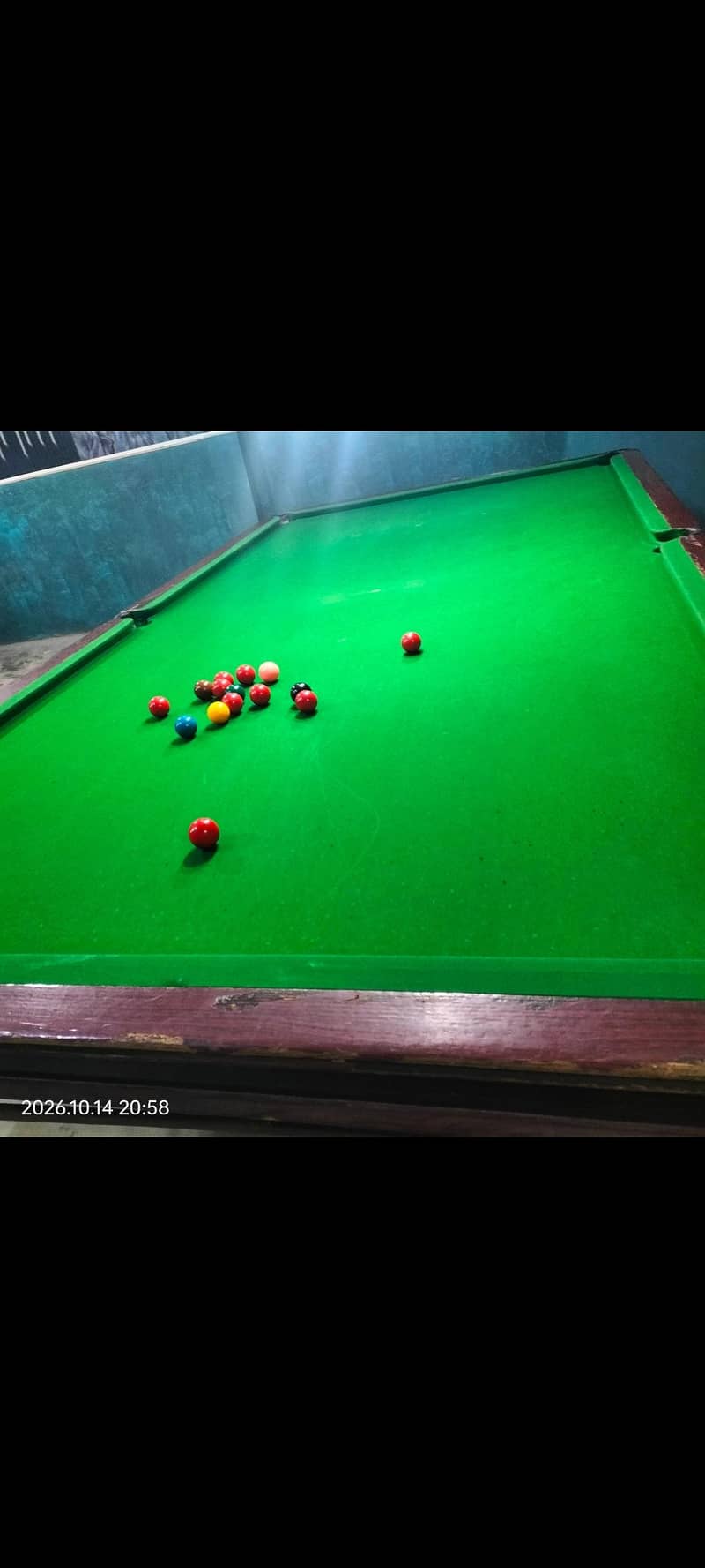 Snooker table 1