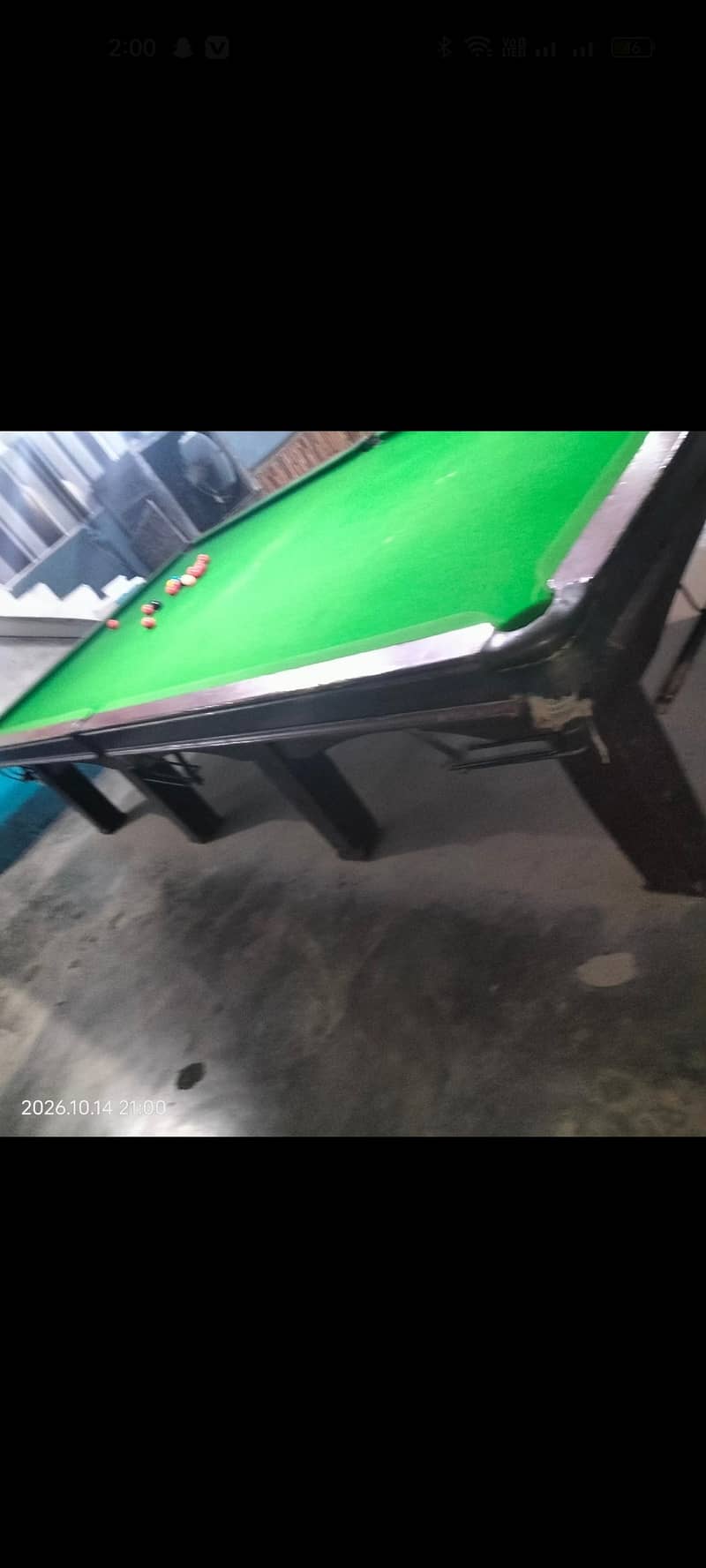Snooker table 2