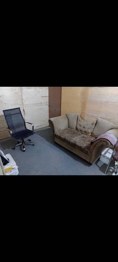 2 seater devan sofa used condition
