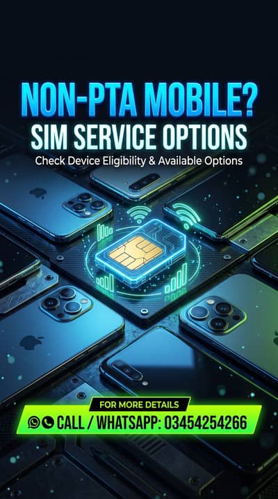 Apna Non Pta Phone ma sim chalway | iPhone & Android Repairing