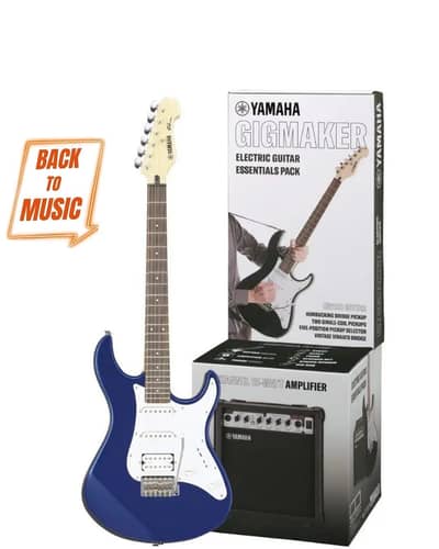 Yamaha Erg 112 Electric Guitar Starter kit box Pack new