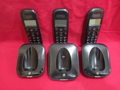 Wireless intercom with landline