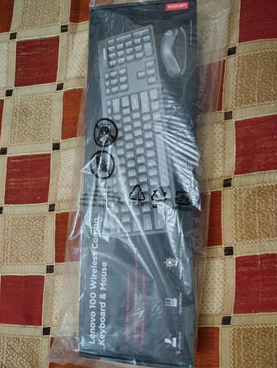 Lenovo 100 Wireless Keyboard & Mouse Combo - Brand New, Box Packed