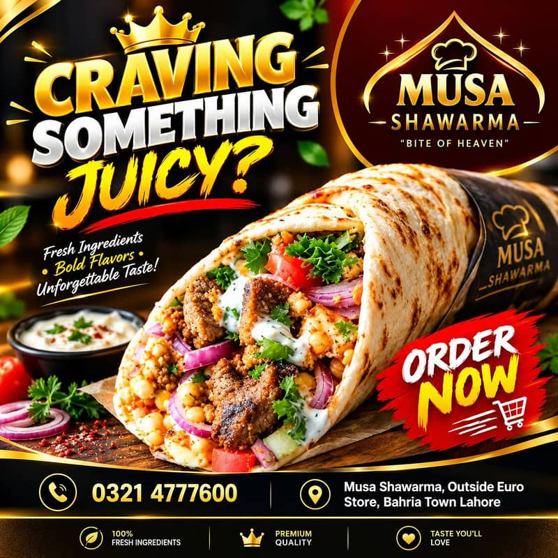 Shawarma Chief Required 3