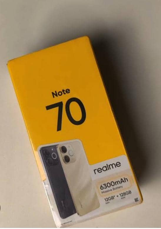 Realme Note 70 -urgent for sale 3