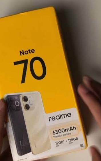 Realme Note 70 -urgent for sale 4