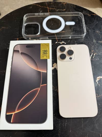 iPhone 16 Pro max Pta Approved 256gb bh 89 cc 355