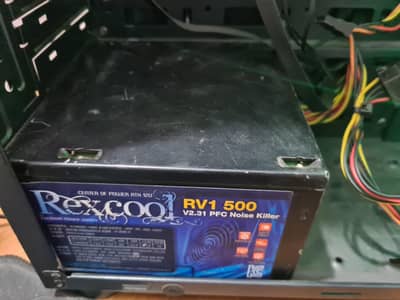 Gaming Rexcool Power Supply 500 watt for Sale