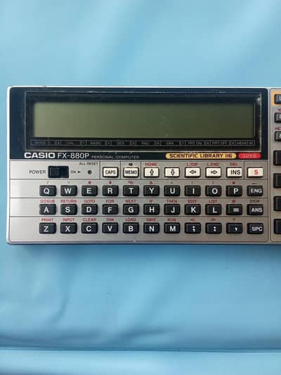 CASIO FX-880P CALCULATOR