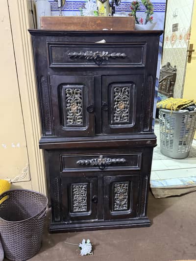 Chinyot furniture haveli bed side table and sofa set