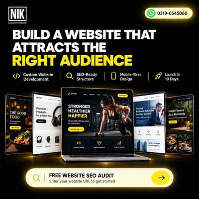 Custom Website Development + SEO