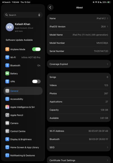 Ipad pro m2