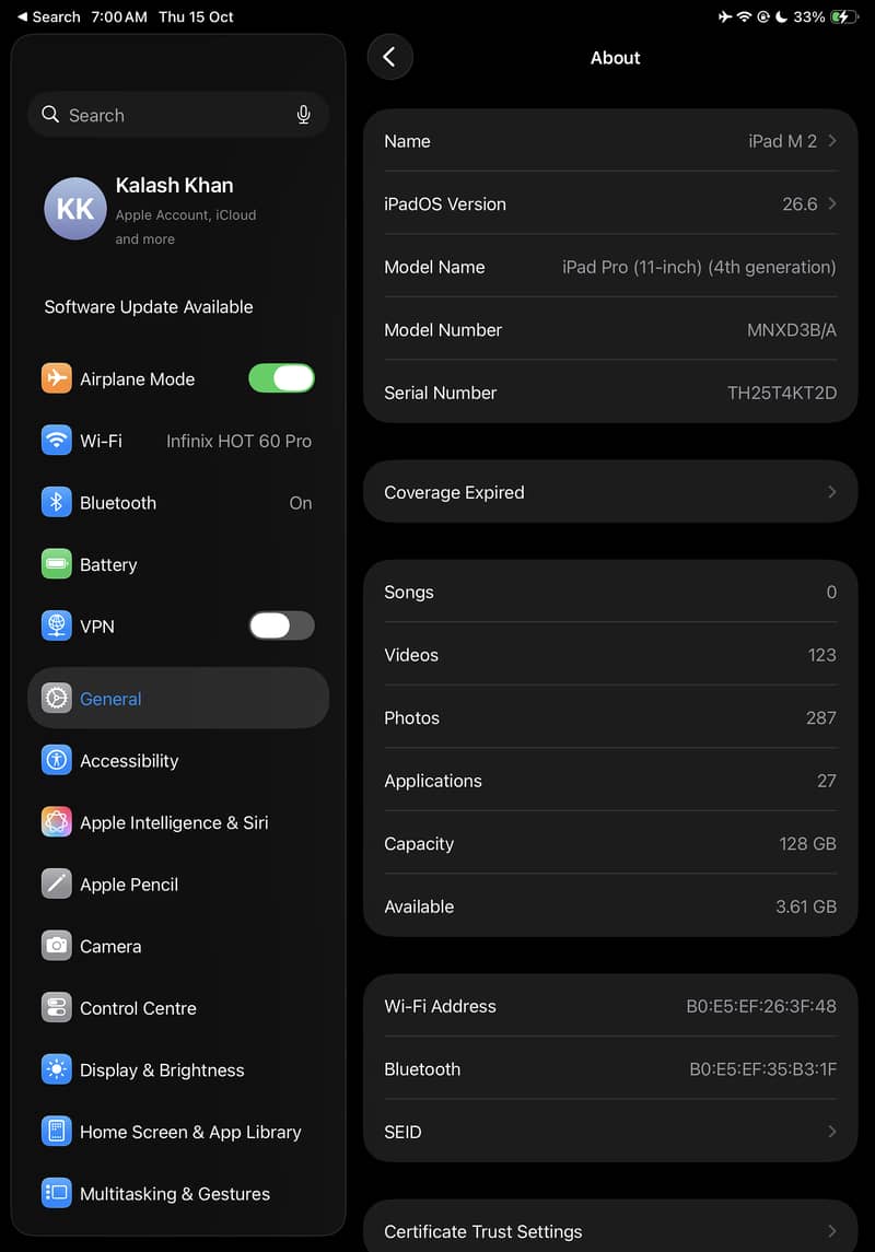 Ipad pro m2 0