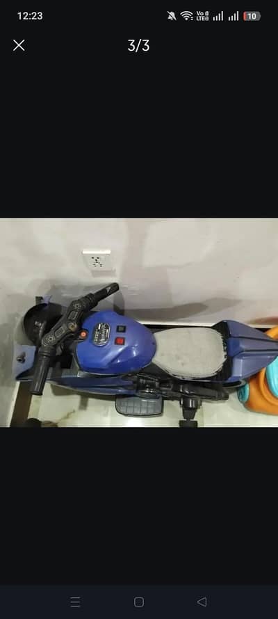 Push bike electric bike