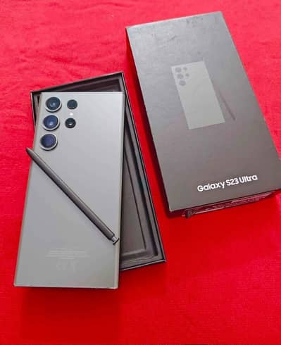 Samsung Mobile S23 Ultra 12/256 GB argent for sale