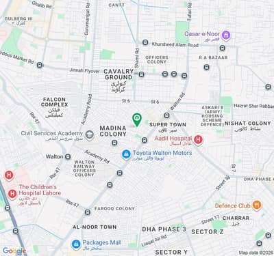 3+3 Marla K Pair Plots For Sale In Islam Nager Walton Road Lahore Cantt