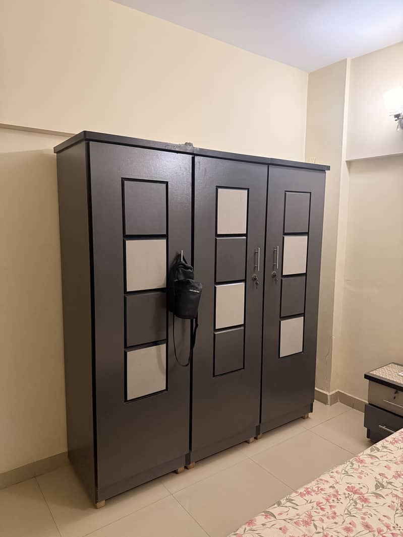 Single Bed Wardrobe Dressing 2