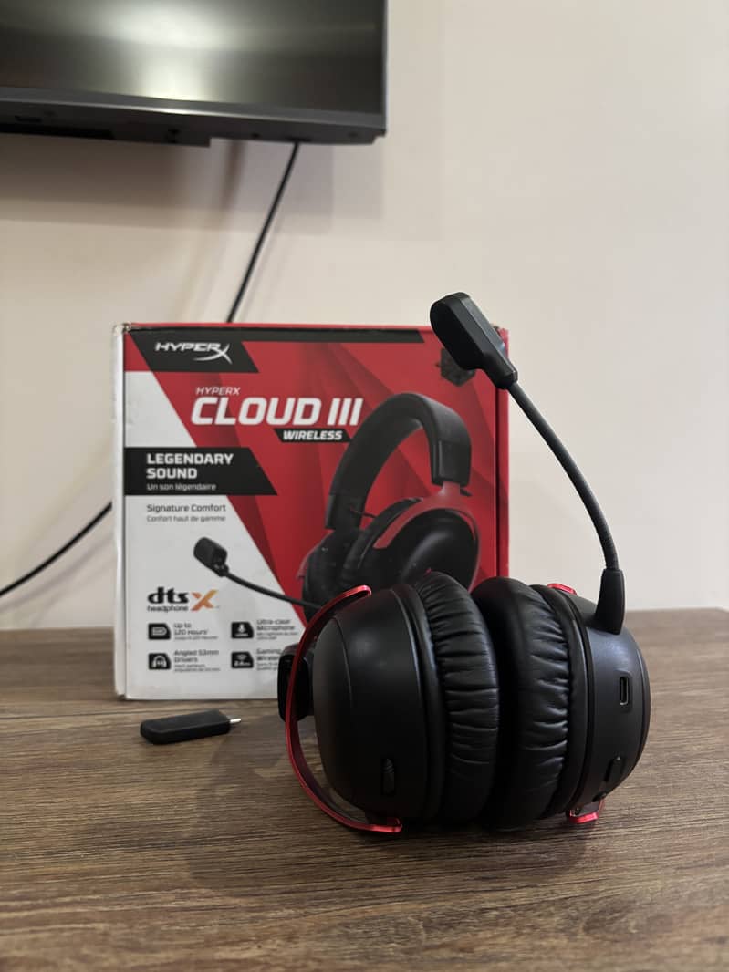 HyperX Cloud III Wireless Gaming Headset 1