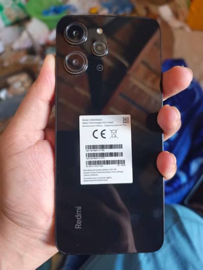 Redmi 12 midnight black 8Gb+4-12Ram 128 rom