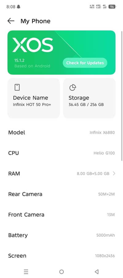 Infinix Hot 50 Pro Plus