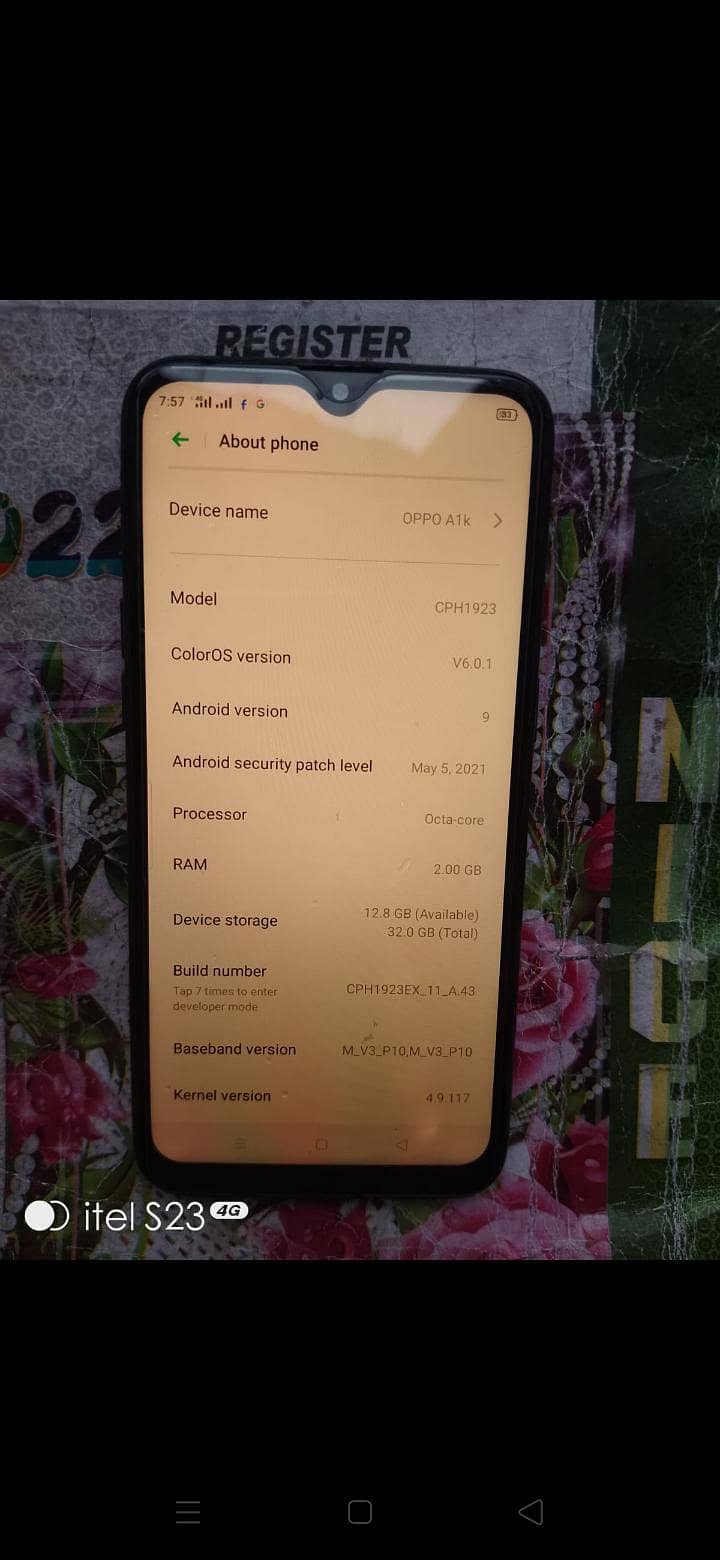 OPPO A1k 2