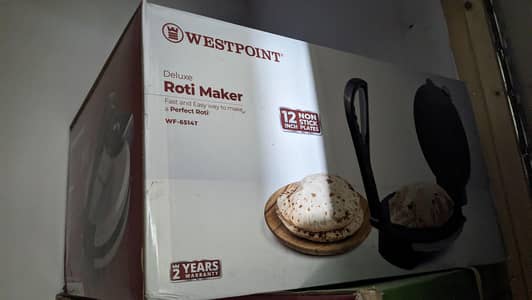West point roti maker  brand new box packed