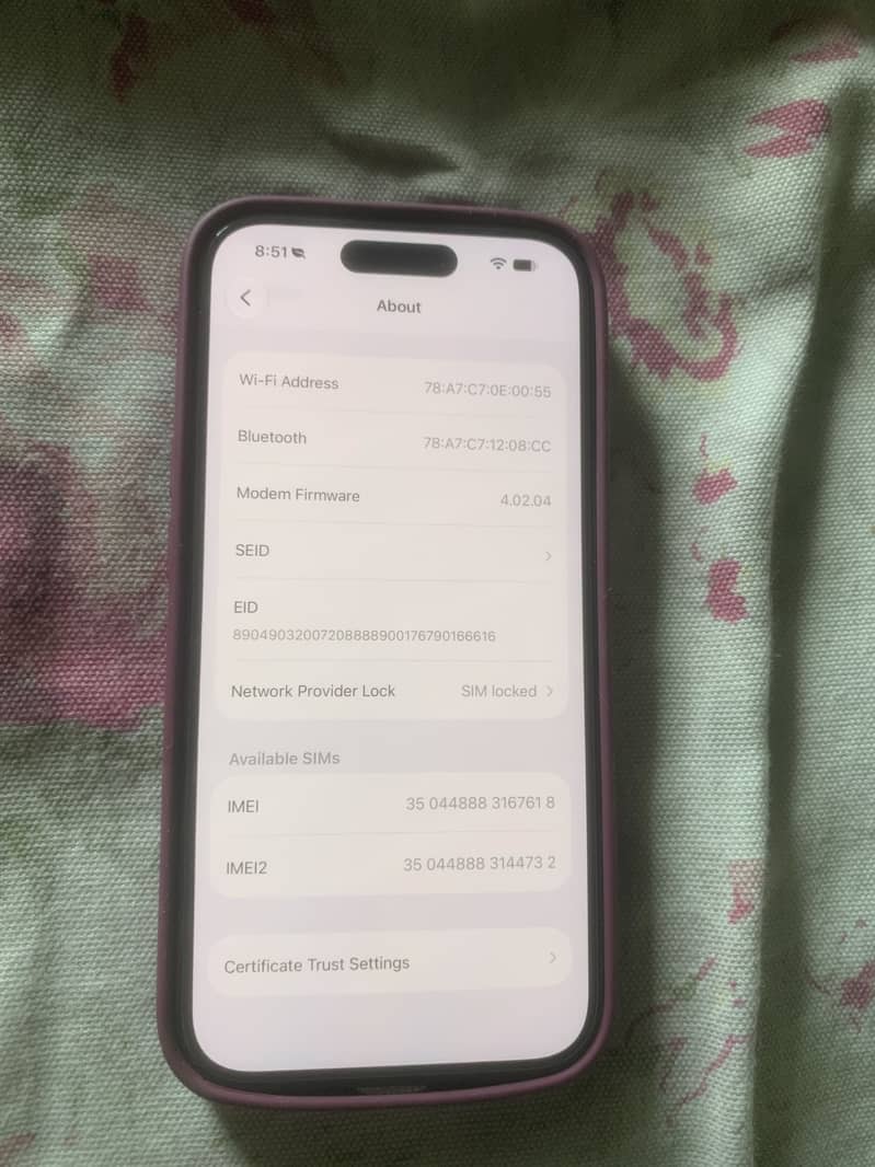 iPhone XS Max & IPhone 15 13
