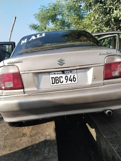 Suzuki Baleno 2005 original document complete in hand bio on spot