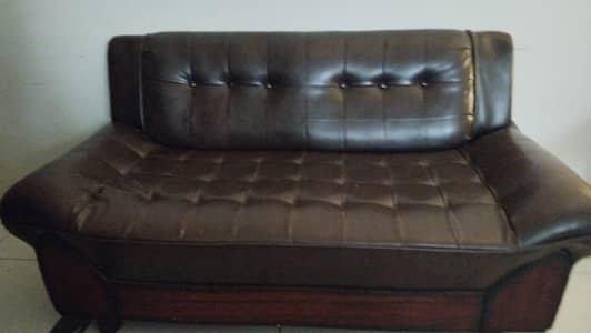 leather sofa