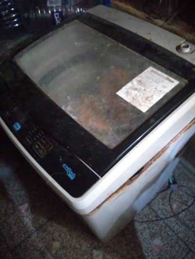 haier automatic washing machine motor  genuine body and other work req