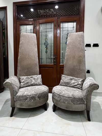 High Back Arm Chairs