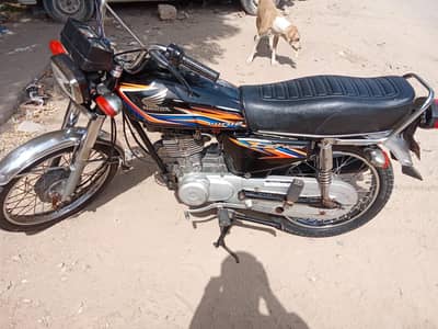 Honda CG-125 Model 2018 Karachi Number
