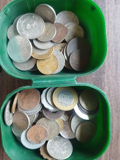 Old Pakistani & Foreign Coins Collection | Vintage Coins