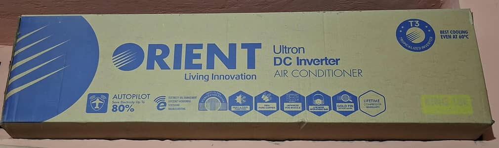 Orient lunar 1.5 Inverter AC up for sale condition 10 by 10