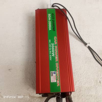 Power inverter 2000W DC 12V to AC 230V ALCO Diamond