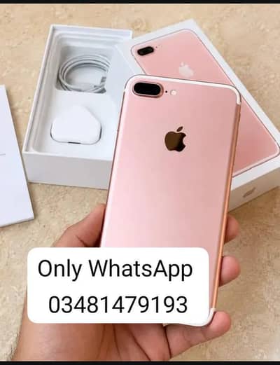 Apple iPhone 7 Plus PTA approved with box farsal