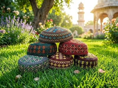 Islamic Caps, Prayer Caps, گنبد والی ٹوپی