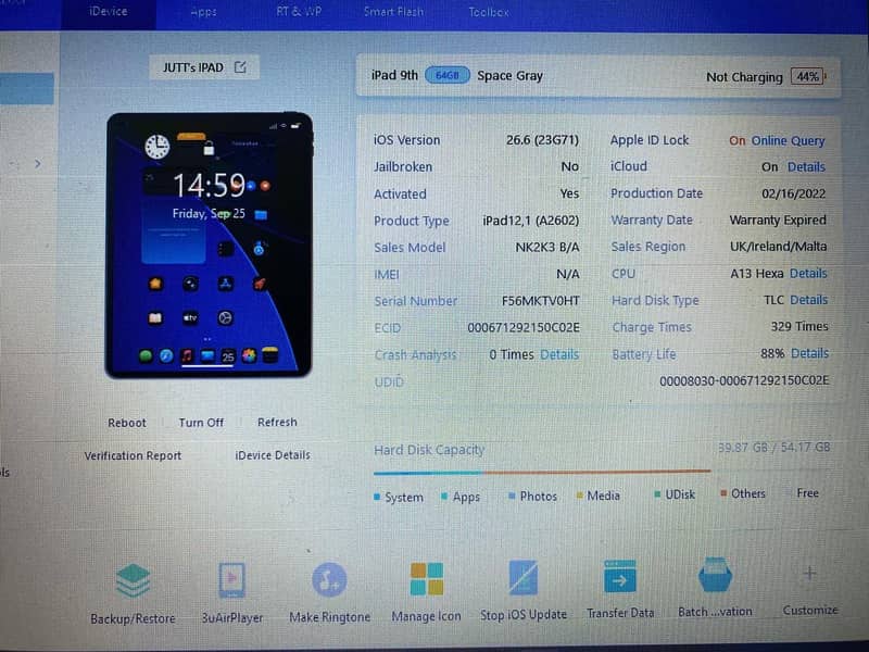 Ipad 9th Generation 4