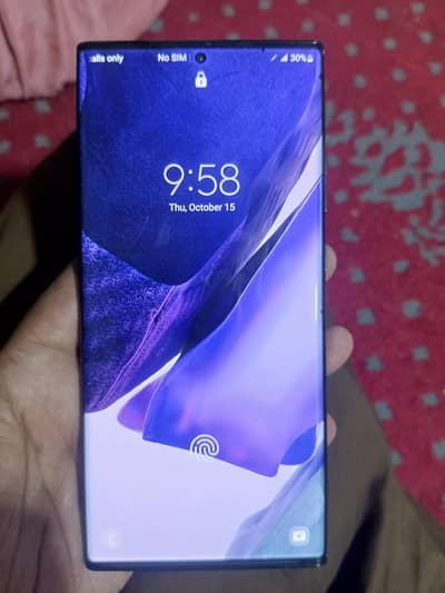 Samsung Mobile Note 20 Ultra. Exchange possible. physical+Esim